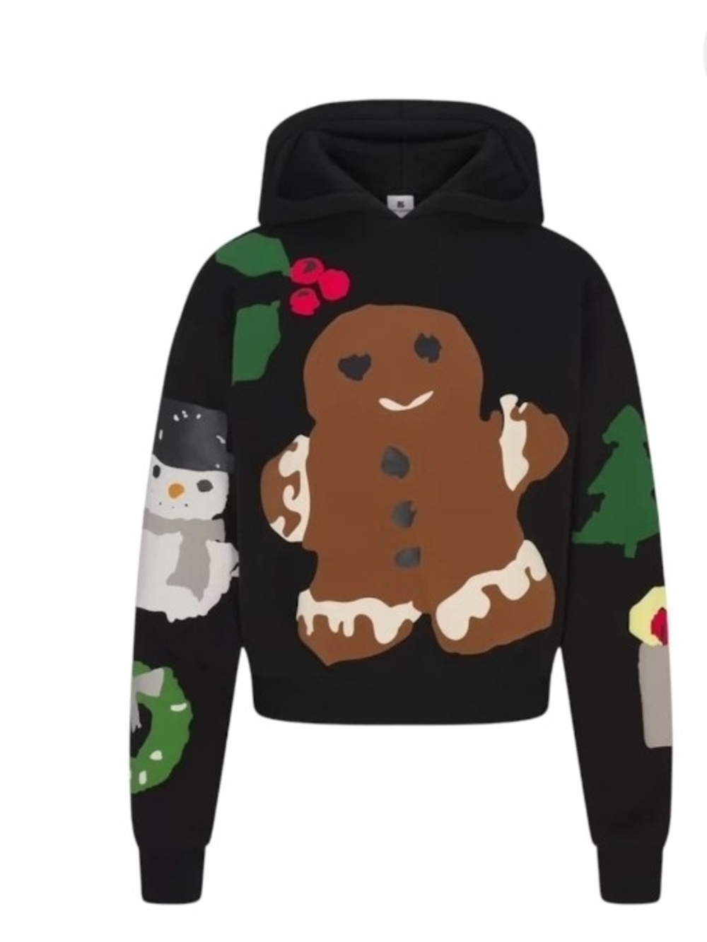 SKIMS x Cactus Plant Flea Market Gingerbread Hoodie Onyx SMALL NWT